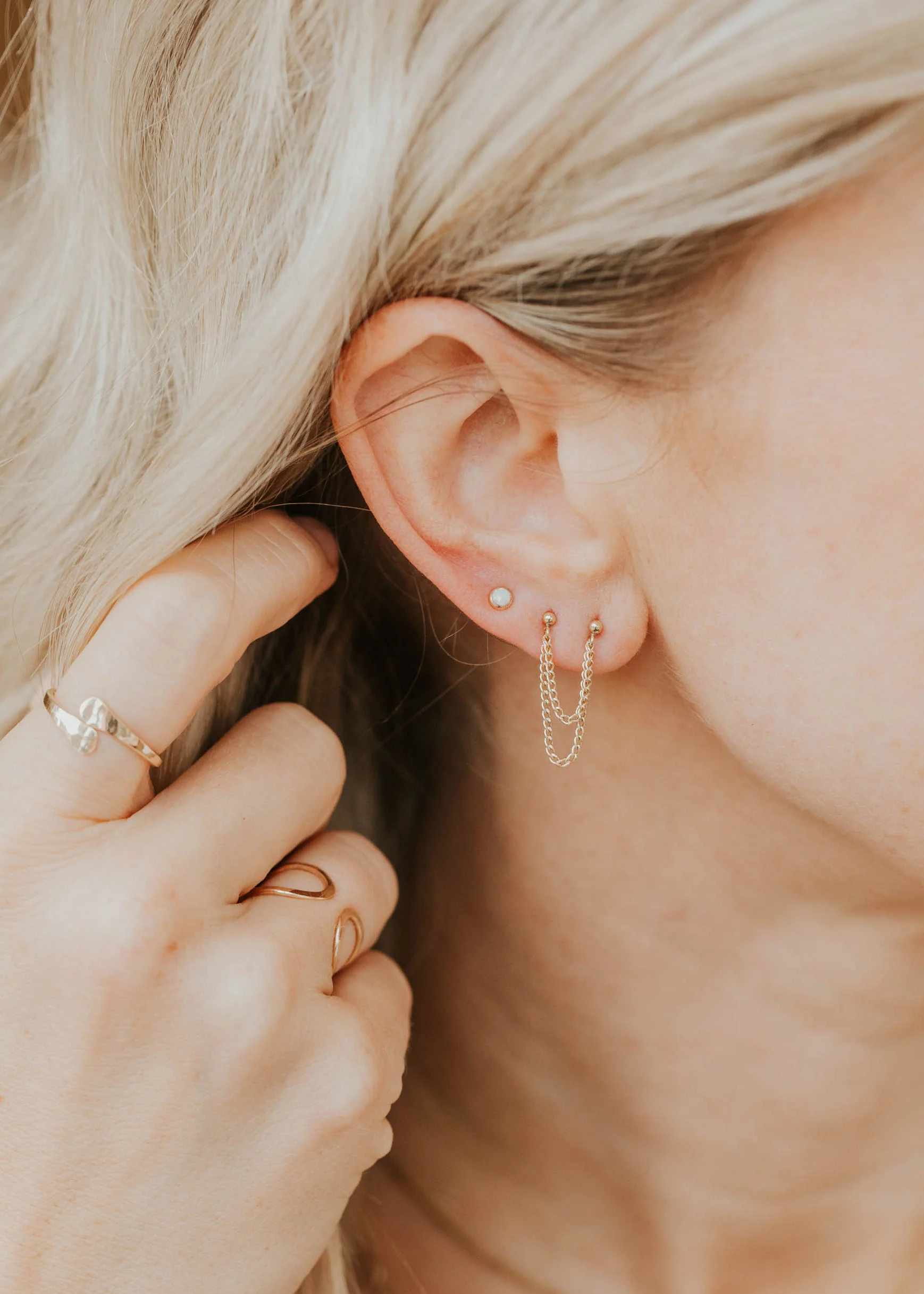 Demi Double Swing Studs - Image 4