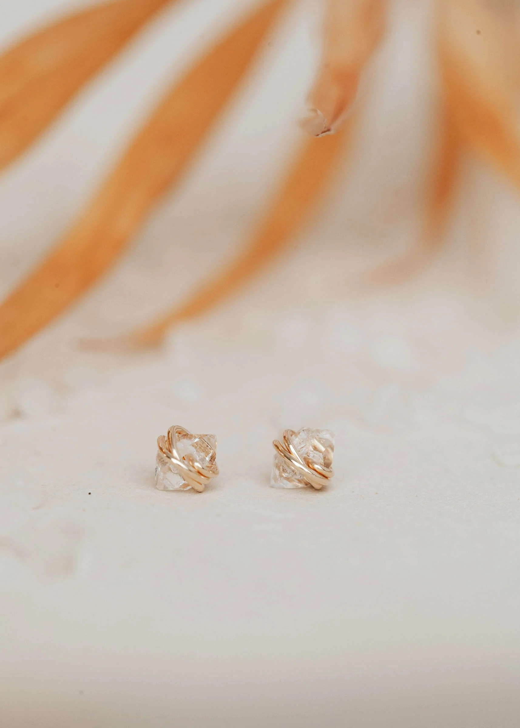 Herkimer Diamond Studs - Image 4