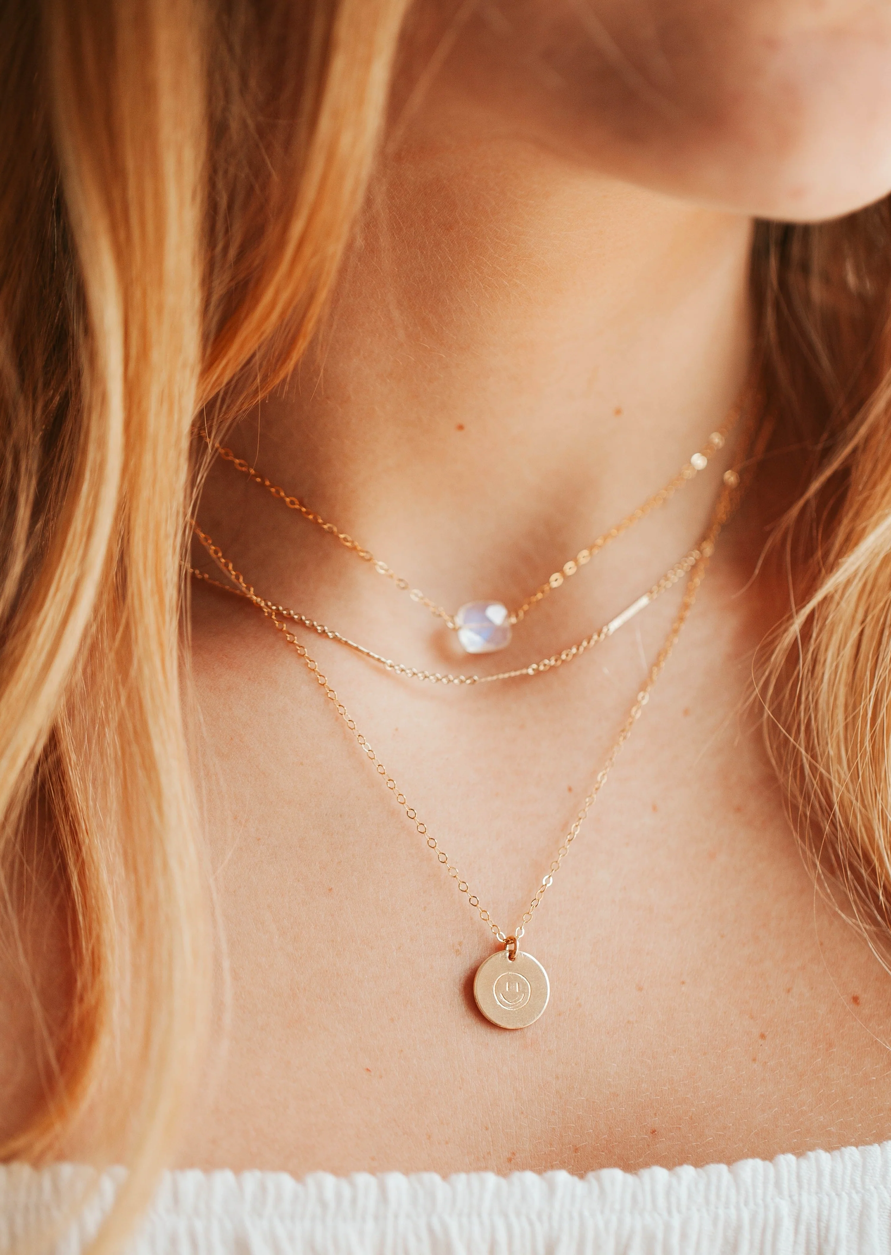 Moonstone Cushion Necklace - Image 3