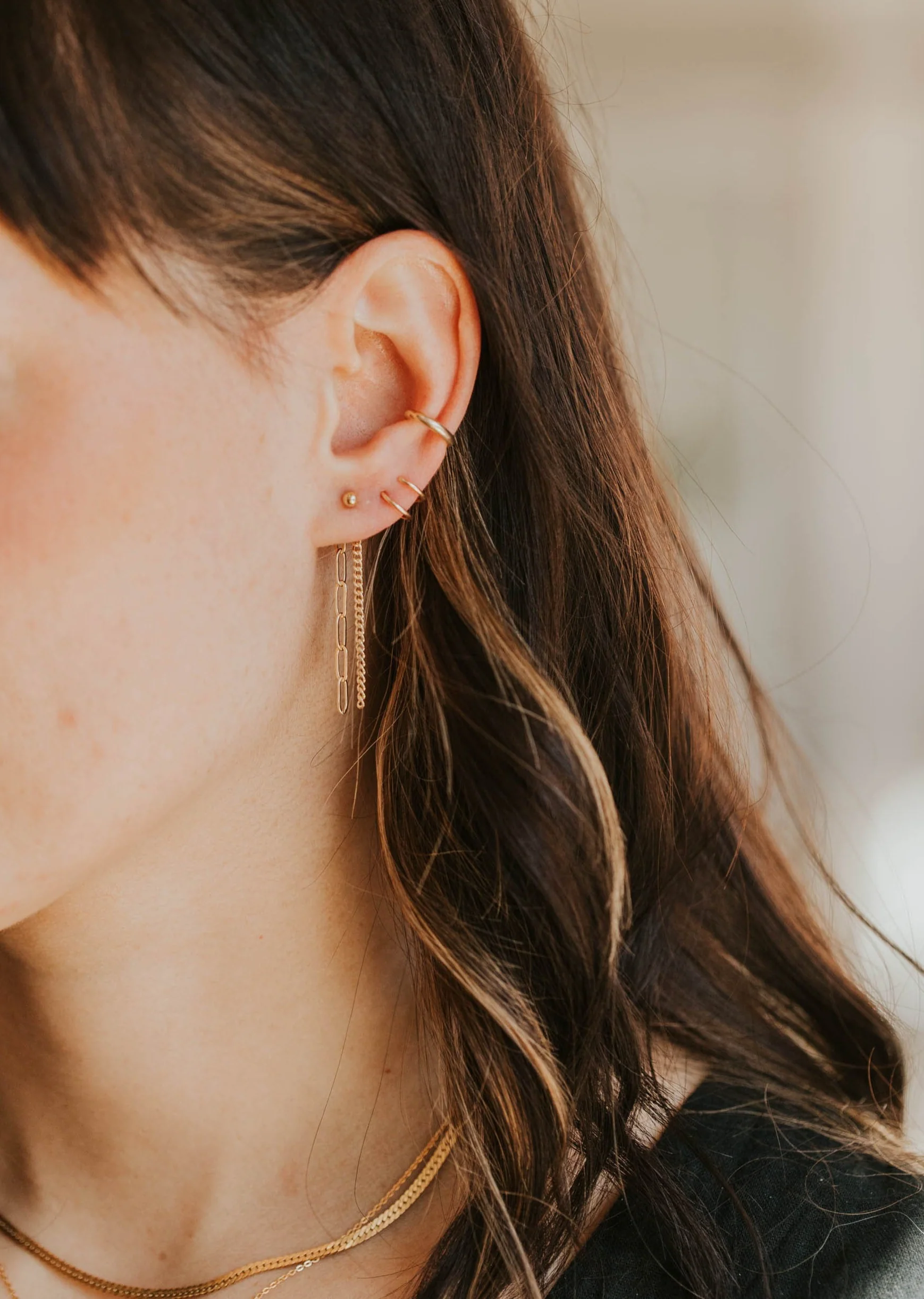 Tiny Twist Earrings - Image 4