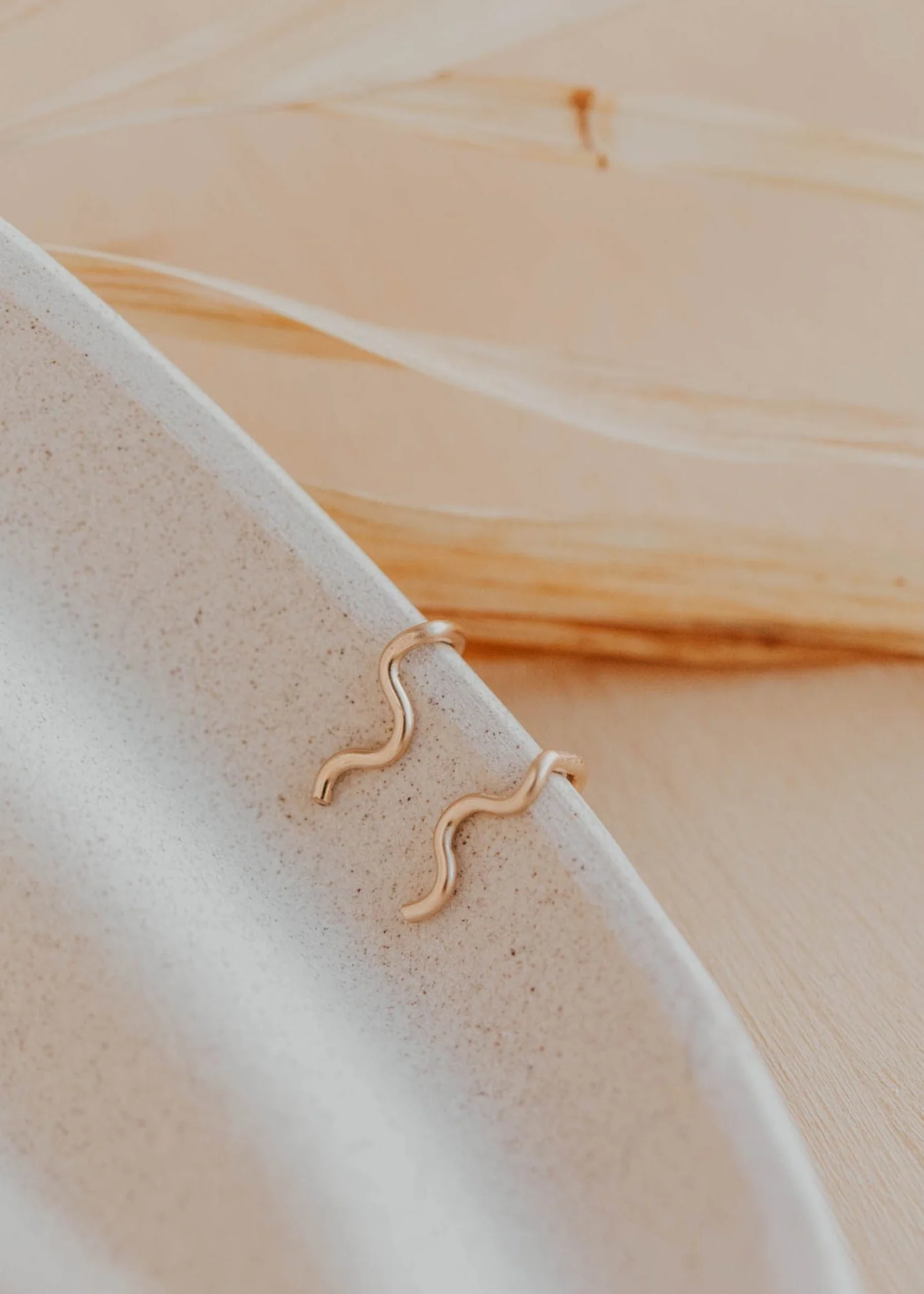 Tiny Wave Ear Climbers - Image 3